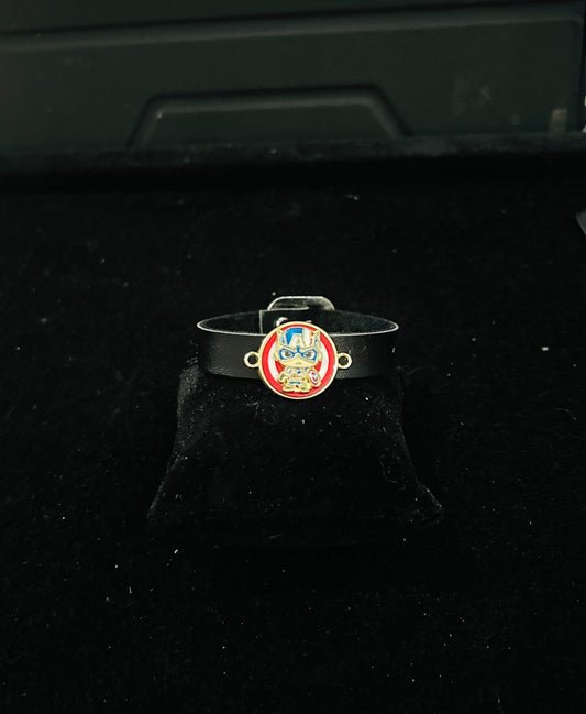 3D Captain America Mini Spinning Bracelet