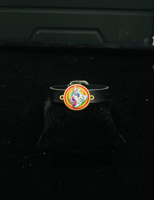 Unicorn Spinning Charm Bracelet