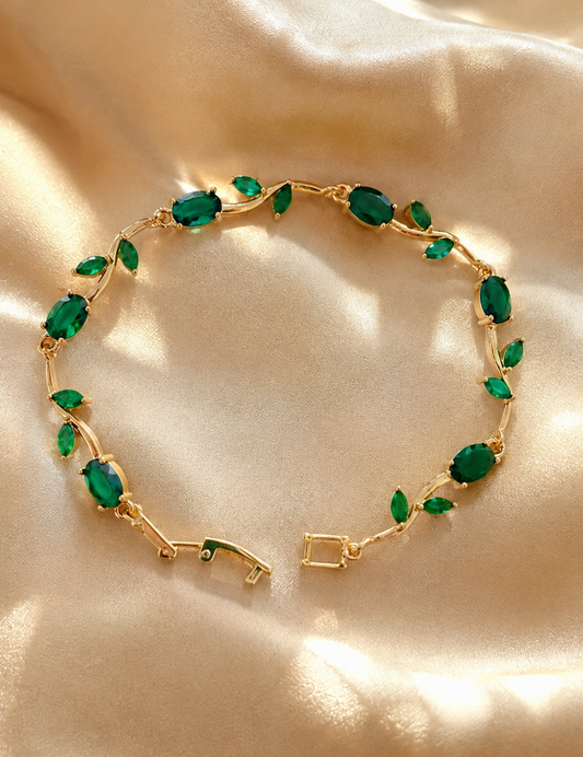Trendy Tulip Bracelet (Green)